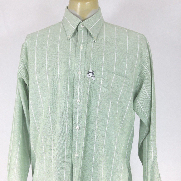 Snoopy and Friends Men's Shirt Size 16 Long Sleeve - Picture 1 of 8